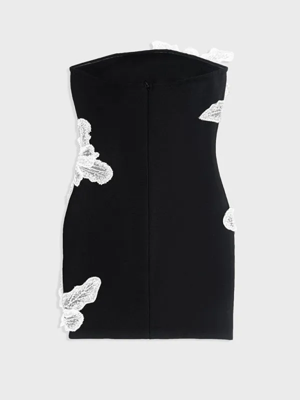 Noir Blossom Dress