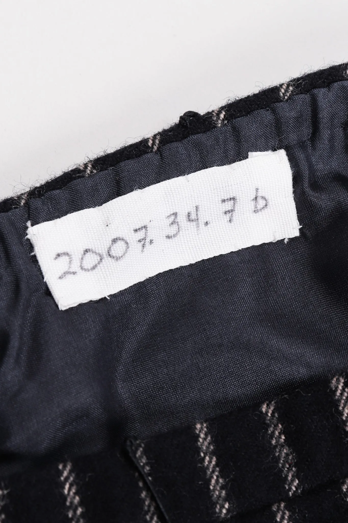Numbered Couture Jacket & Skirt Set