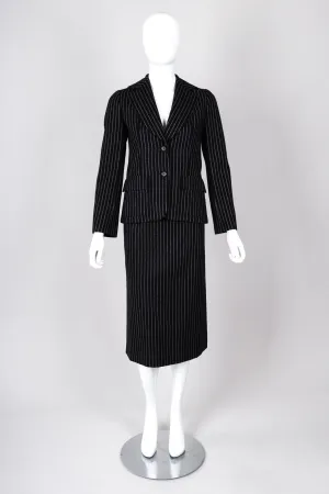 Numbered Couture Jacket & Skirt Set