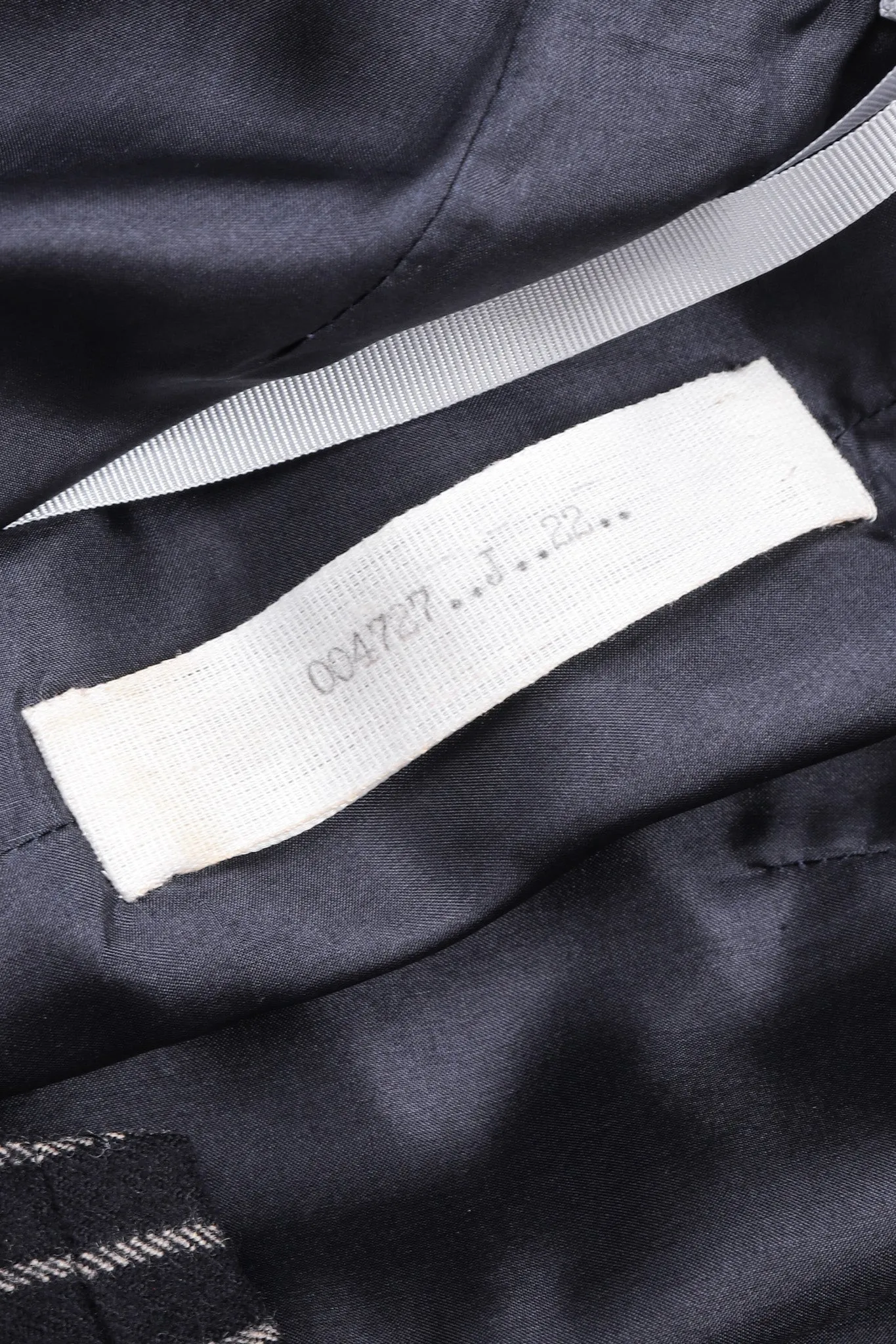 Numbered Couture Jacket & Skirt Set