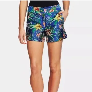 NWT! CeCe Floral Tropical Shorts