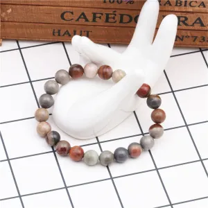 Ocean Jasper Beaded Stretch Bracelet