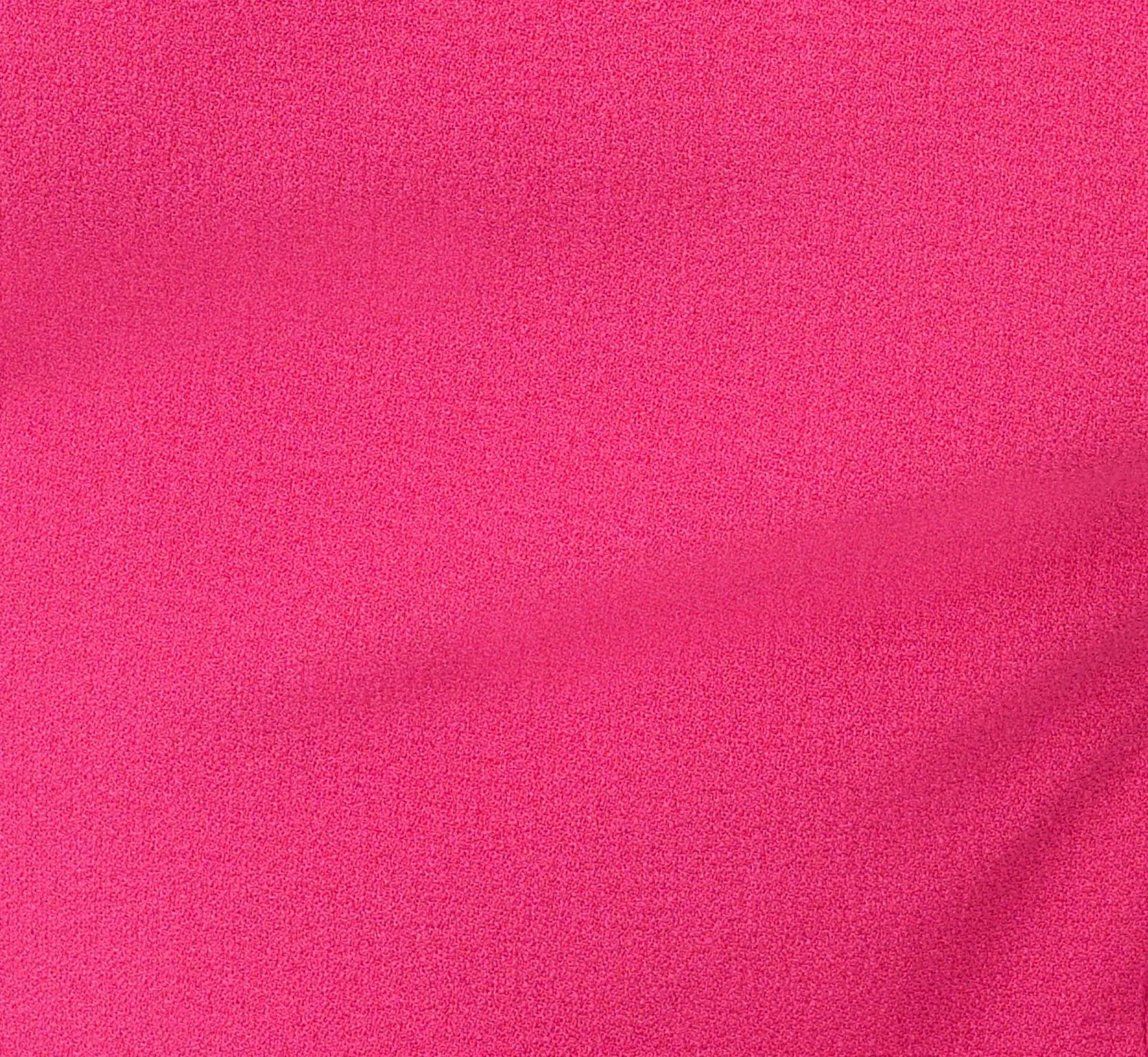 Off The Shoulder Midi Dress With Sweetheart Neckline In Brilliant Fuchsia