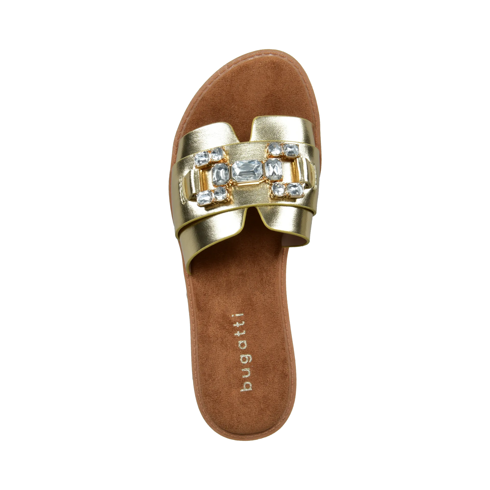 Pantoletten gold
