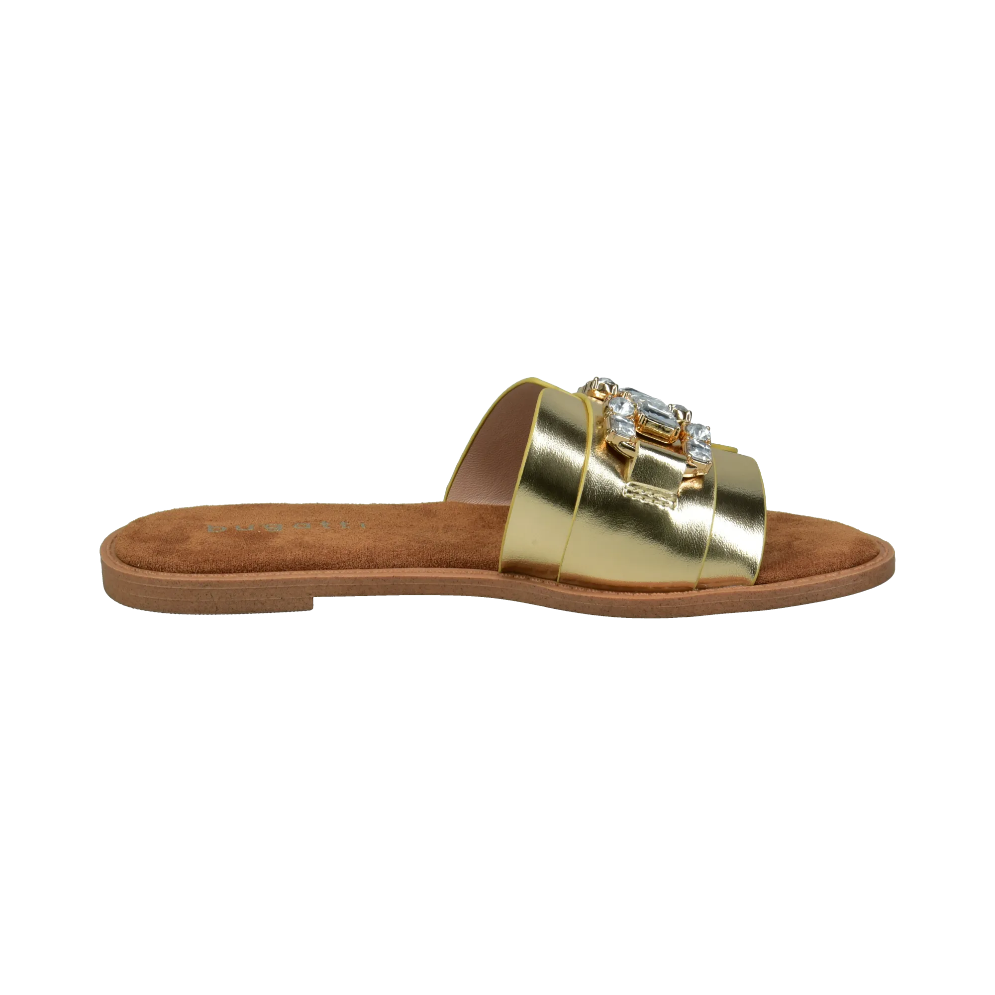 Pantoletten gold