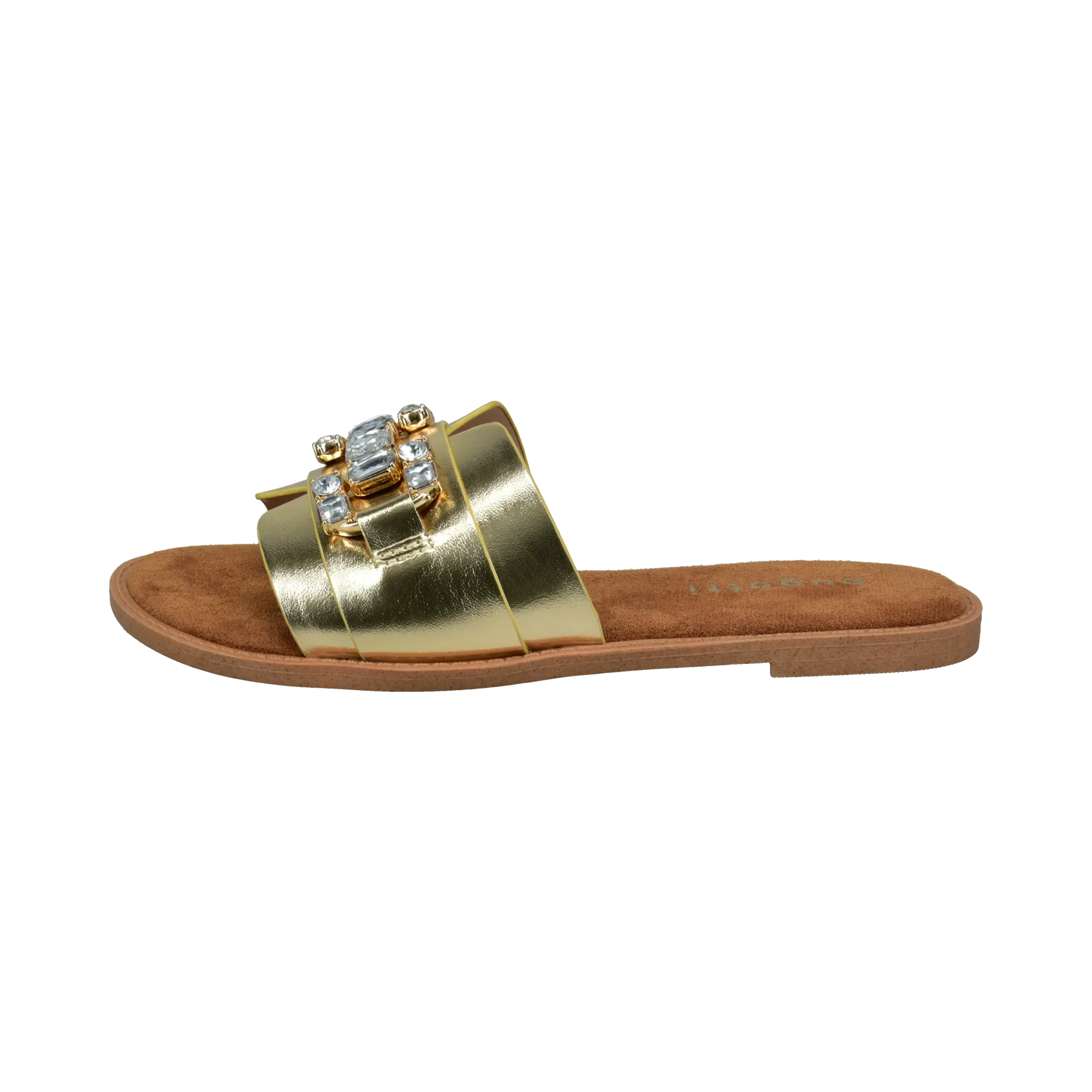 Pantoletten gold