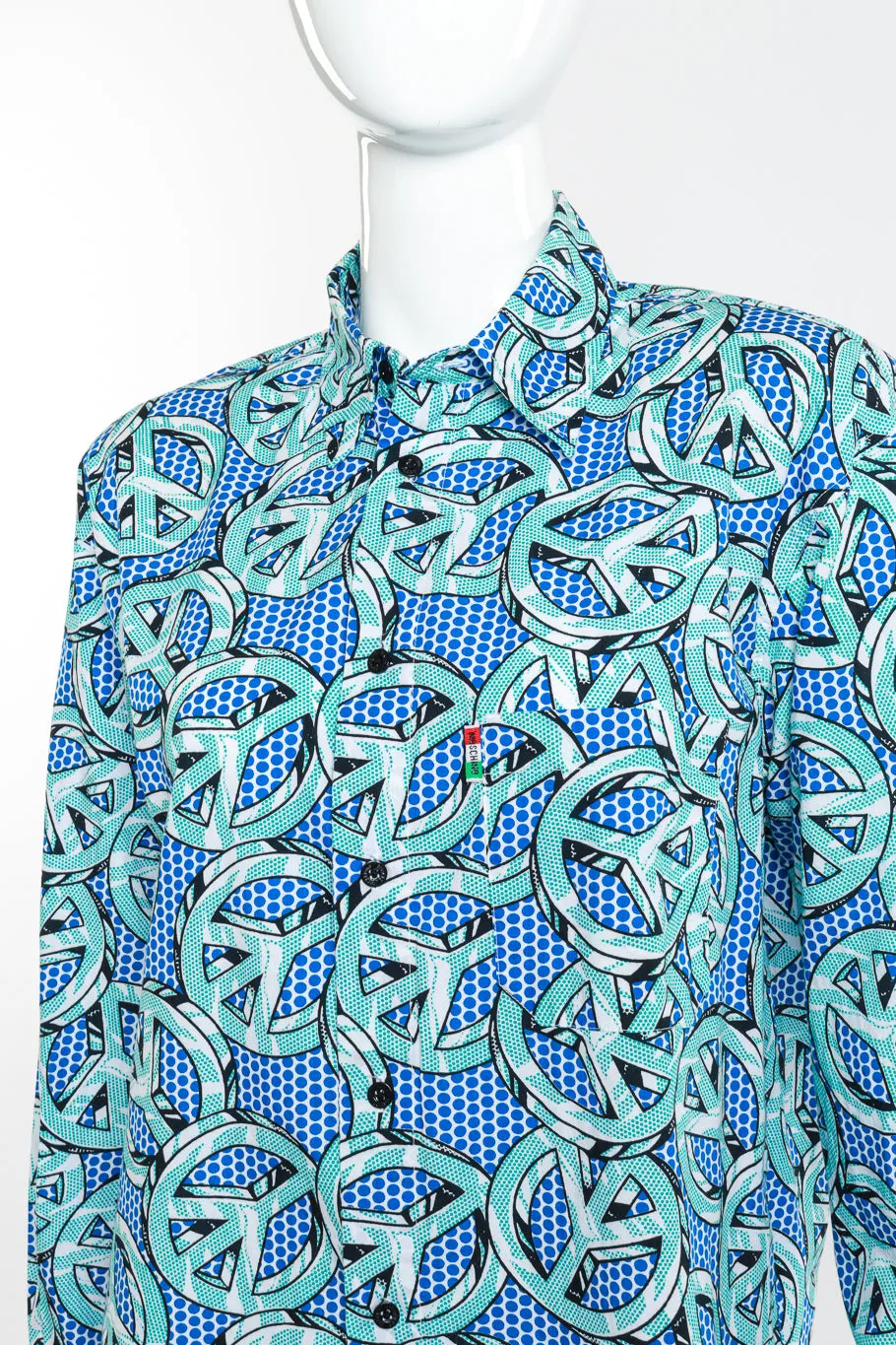 Peace Print Shirt