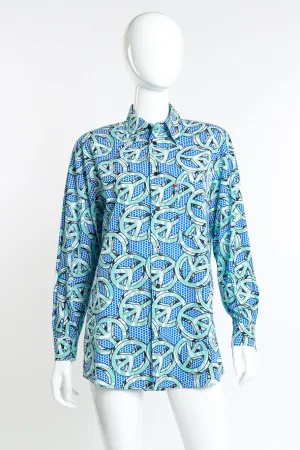 Peace Print Shirt