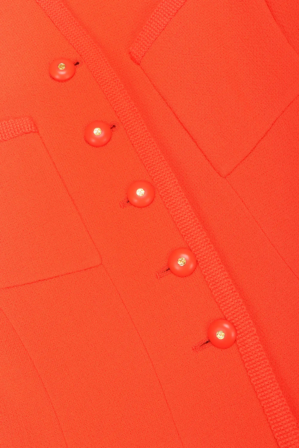 Pointed Hem Bouclé Jacket