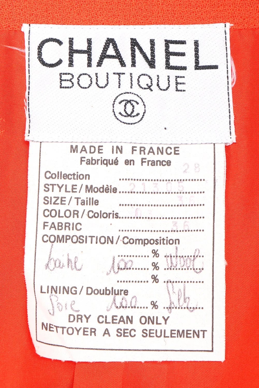 Pointed Hem Bouclé Jacket