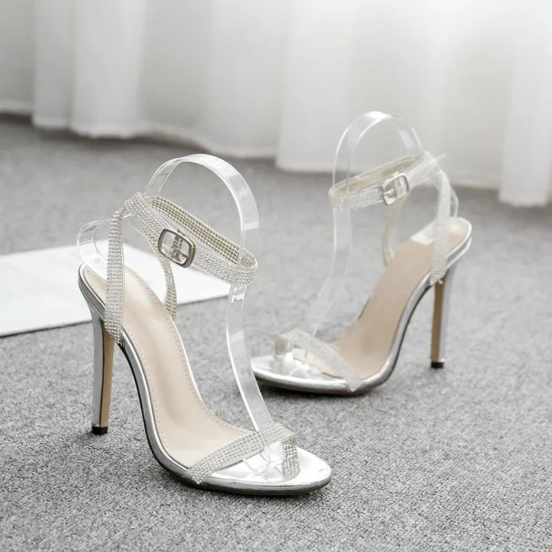 Pointed Rainbow Color High Heels