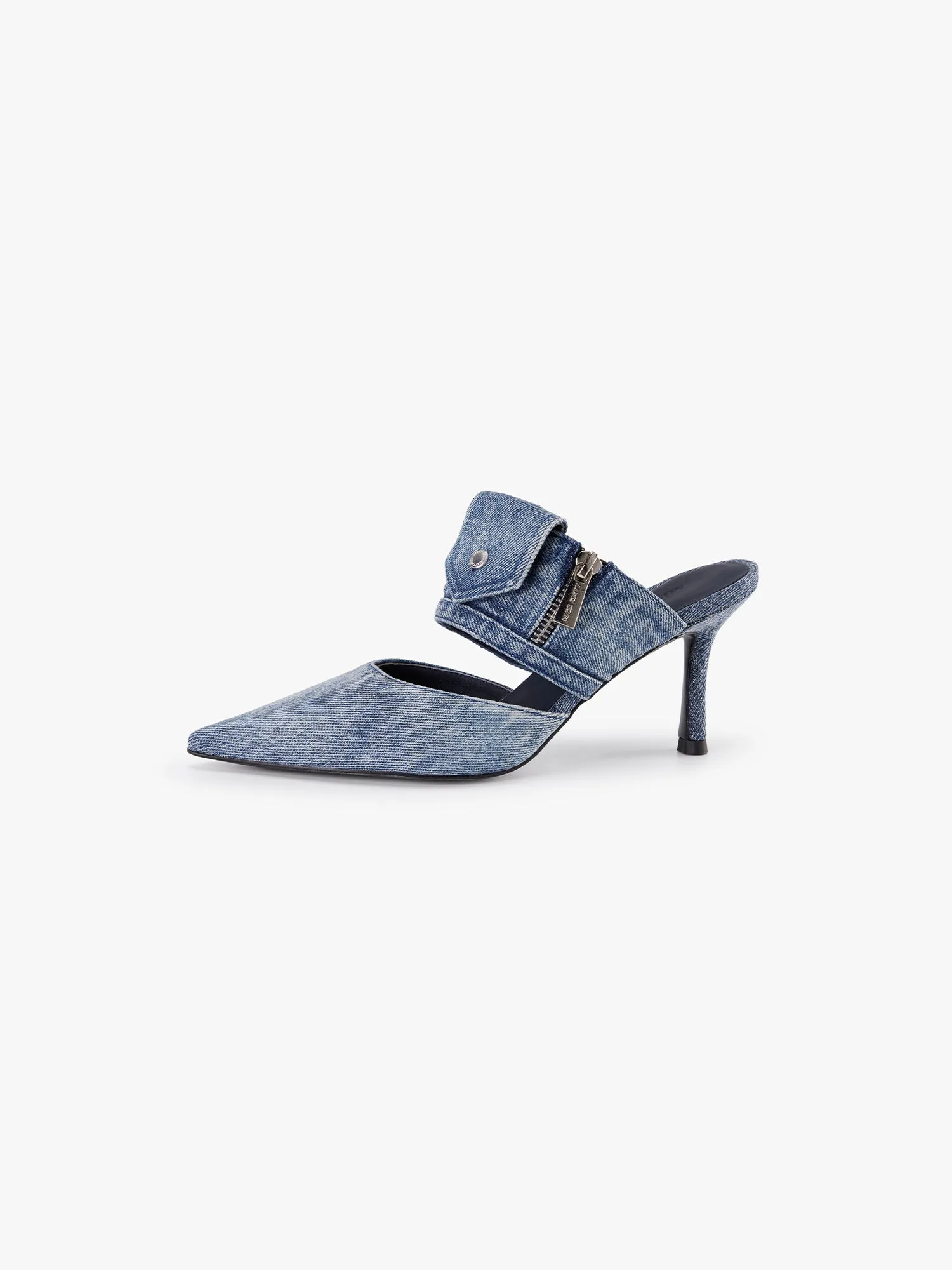 Pointed-Toe High Heels