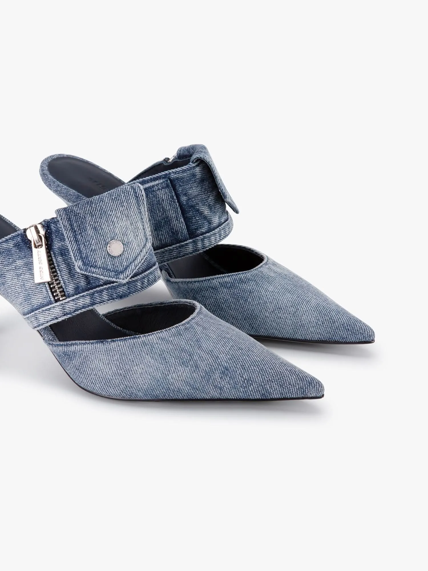 Pointed-Toe High Heels