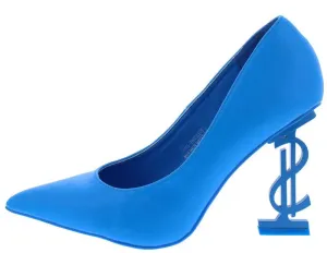 "Kash Doll" Blue Heels.