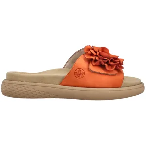 Rieker V1562-38 (Rosy) Pumpkin Sandals