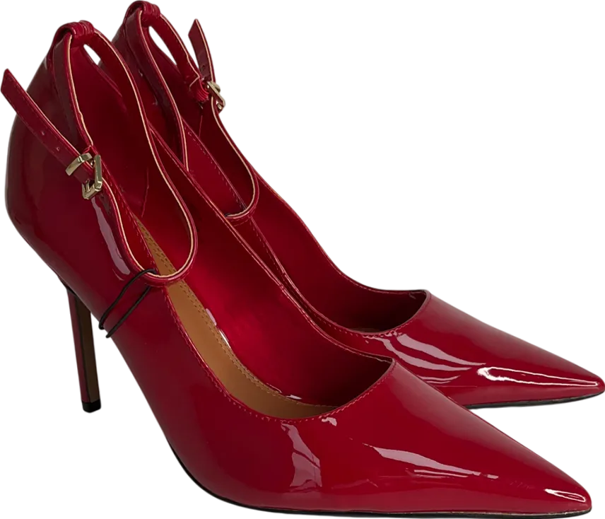 River Island Red Pointed Heels UK 7 EU 41 👞