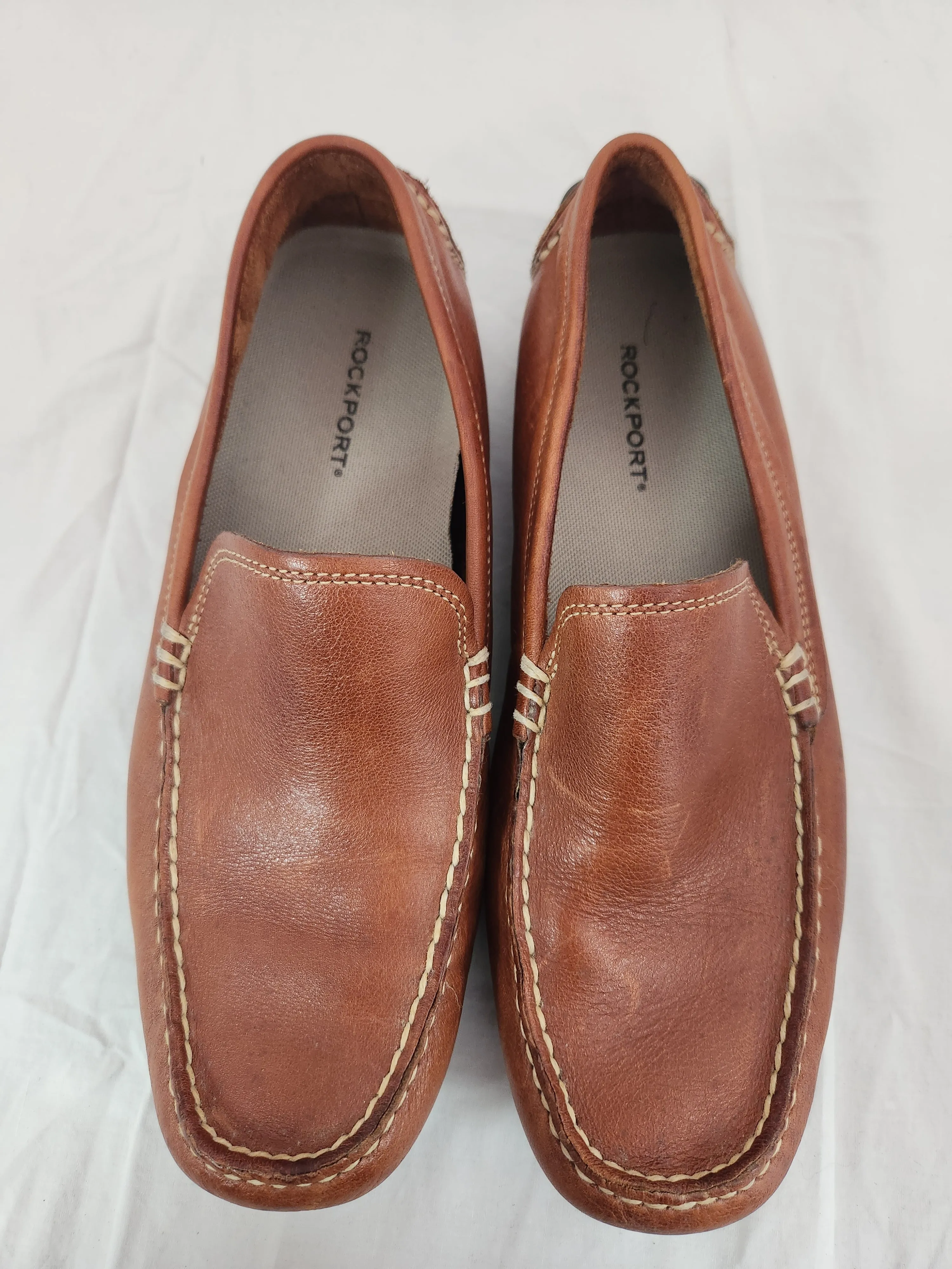 Rockport Men's Brown Austerity Driving Loafers # APM72673 - Size: 8.5M