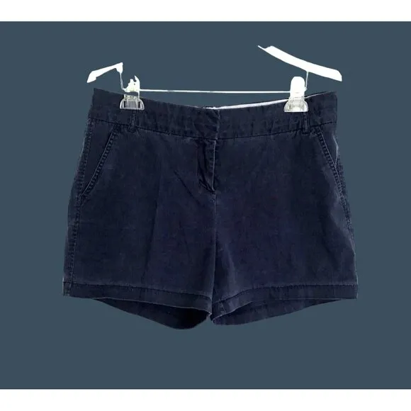 ROZ &amp; ALI- WOMENS BLUE POCKETS SHORTS SIZE 12