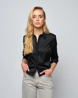 rue shirt - black