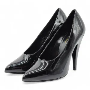 Saint Laurent Teddy Patent Leather Pumps Heels Shoes