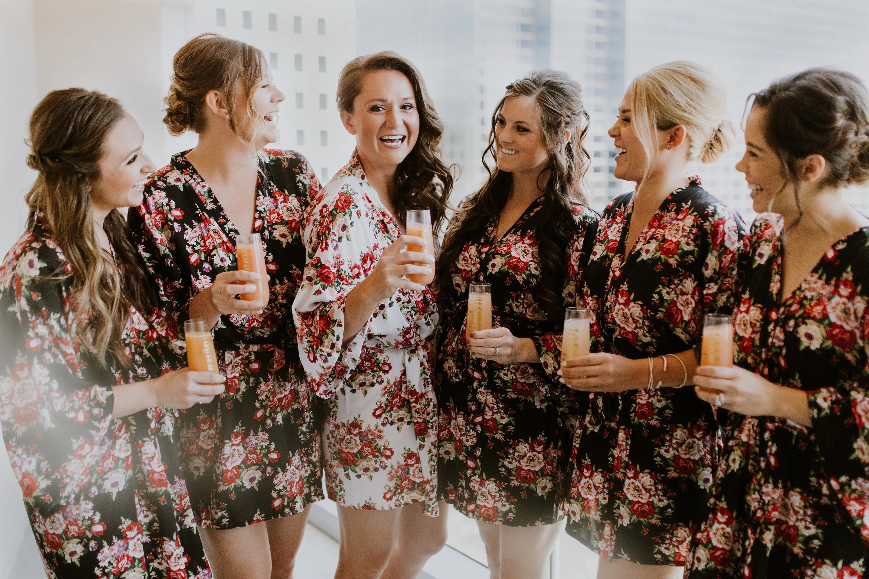 Sale! Bridesmaid Robes, Bridesmaid Gift,  Floral Robe, Bridesmaid Robe, Wedding Robe, Kimono Robe, Gift for Bridesmaid