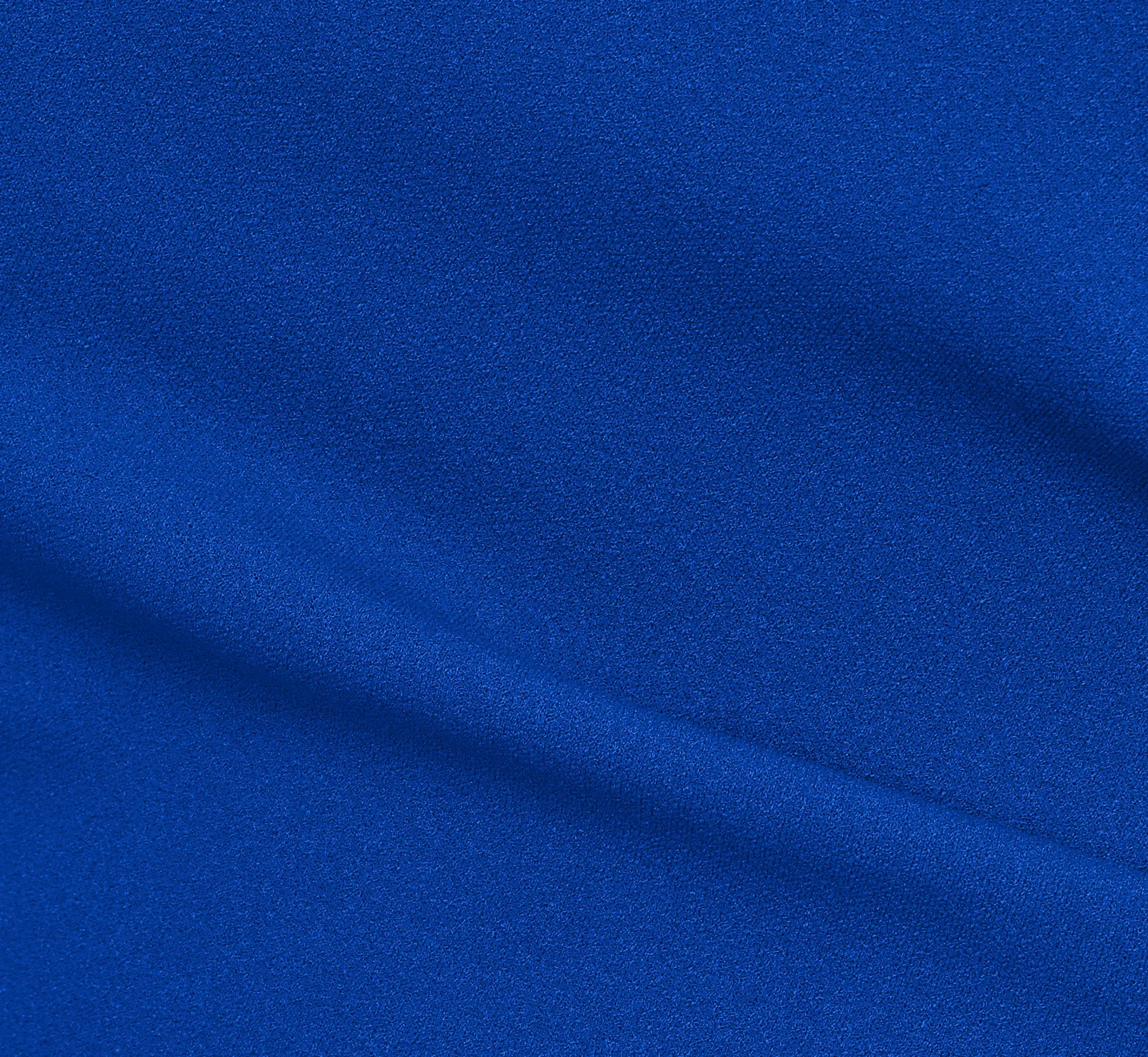 Short Sleeves Sheath Dress With Asymmetrical Neckline In Violet Cobalt