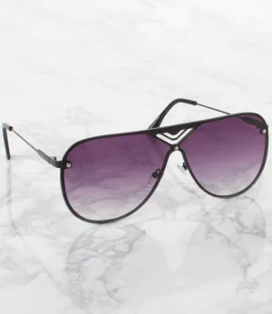 Single Color Sunglasses - M155314AP-BLACK- Pack of 6 - $4/piece