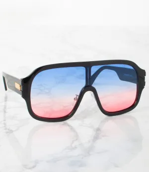 Single Color Sunglasses - P20419AP/MC-RED-TO-BLUE - Pack of 6 - $3.50/piece