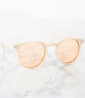 Single Color Sunglasses - P57220SD-OFF-WHITE - Pack of 6 - $2.75/piece