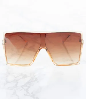 Single Color Sunglasses - P8294CHAMPAGNE- Pack of 6 - $2.5/piece
