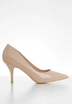 Sissy Boy Low Brainer Court Shoe Nude