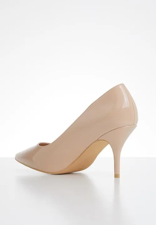 Sissy Boy Low Brainer Court Shoe Nude