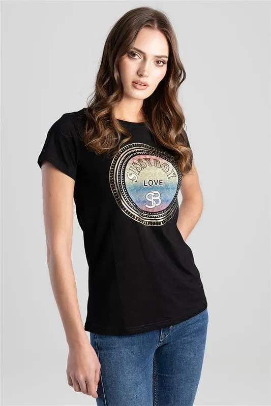 Sissy Boy Vester Regular Fit Multi-Technique Logo Top