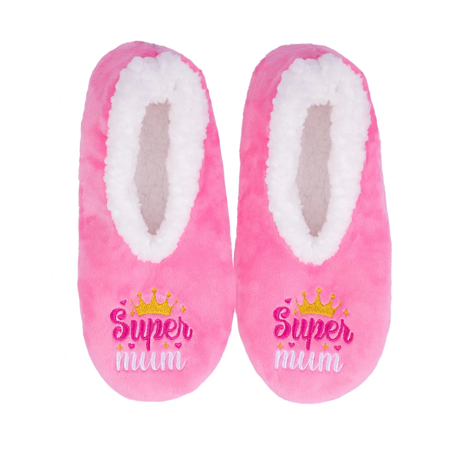 SnuggUps® Cosy Women's Slippers ~ Super Mum
