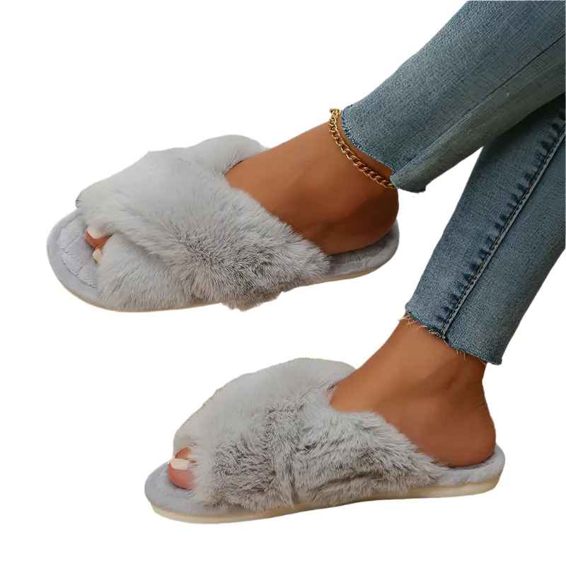 Sofia – Luxurious Plush Slippers for Women