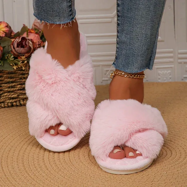 Sofia – Luxurious Plush Slippers for Women