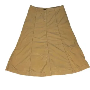 Soft Surroundings Maxi Skirt Corduroy Western Casual Modest Women's 18 Plus Size