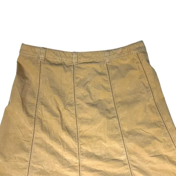 Soft Surroundings Maxi Skirt Corduroy Western Casual Modest Women's 18 Plus Size