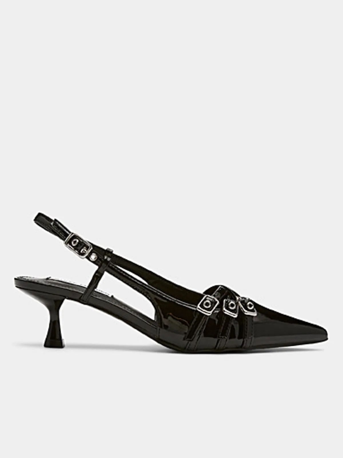 STEVE MADDEN Loca Slingback Kitten Heels