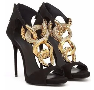 Stiletto Metal Heels