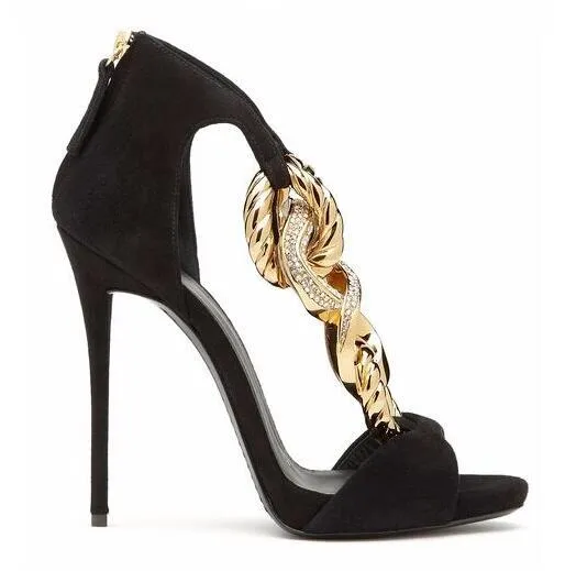 Stiletto Metal Heels