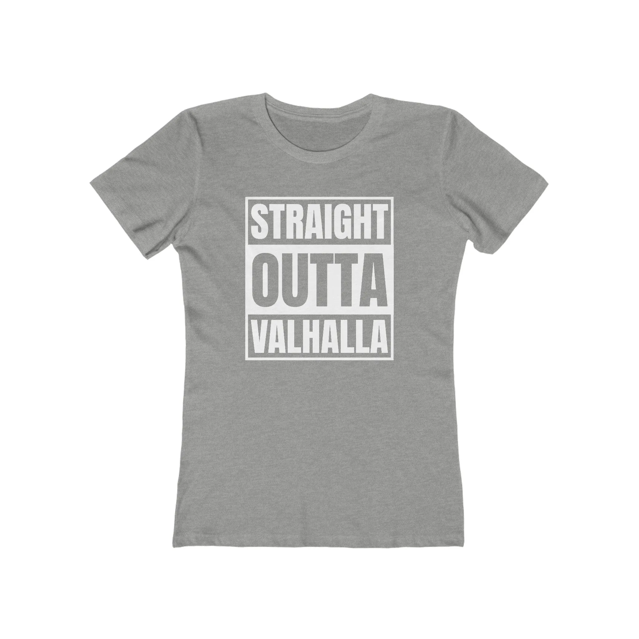 Straight Out Of Valhalla Women's Fit T-Shirt