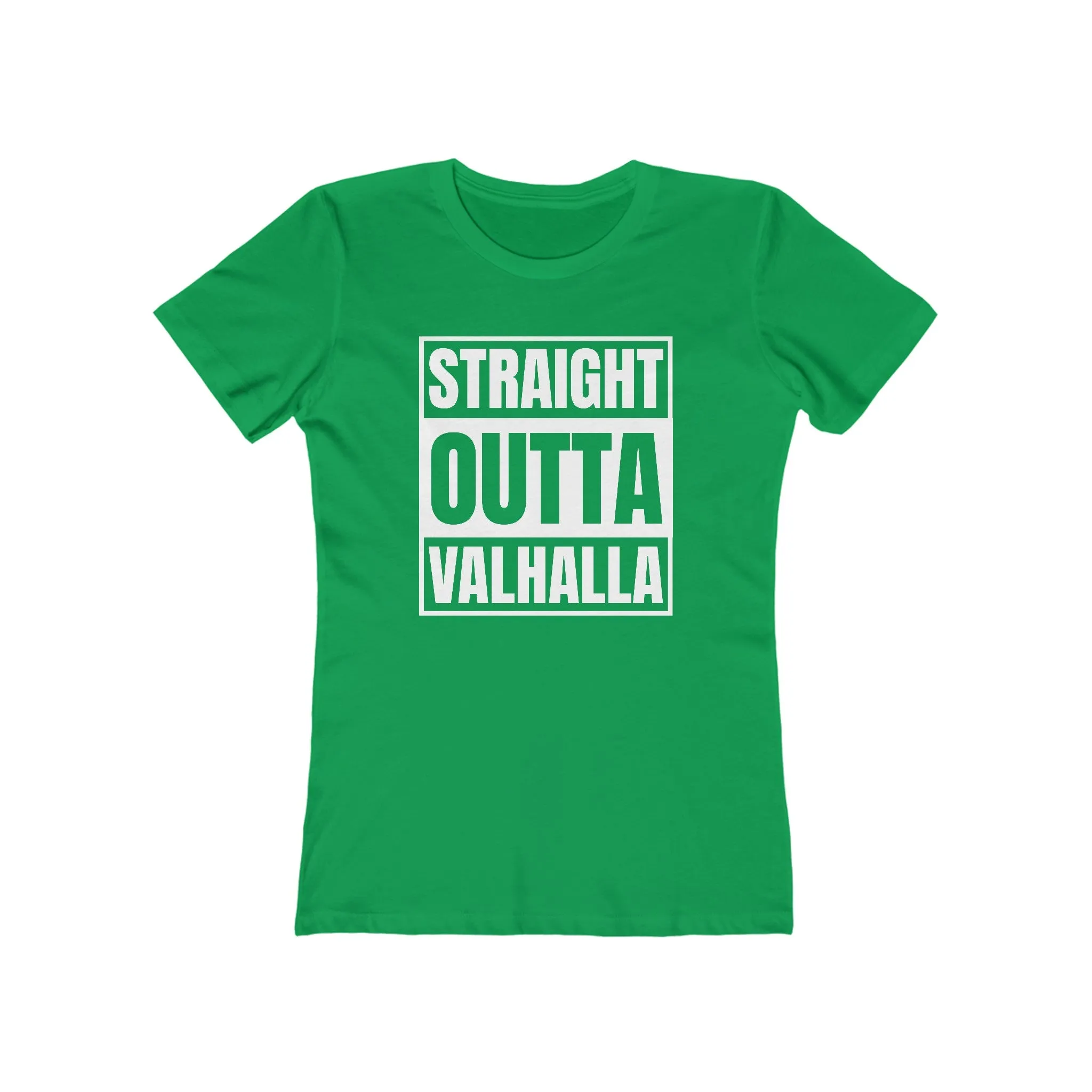 Straight Out Of Valhalla Women's Fit T-Shirt