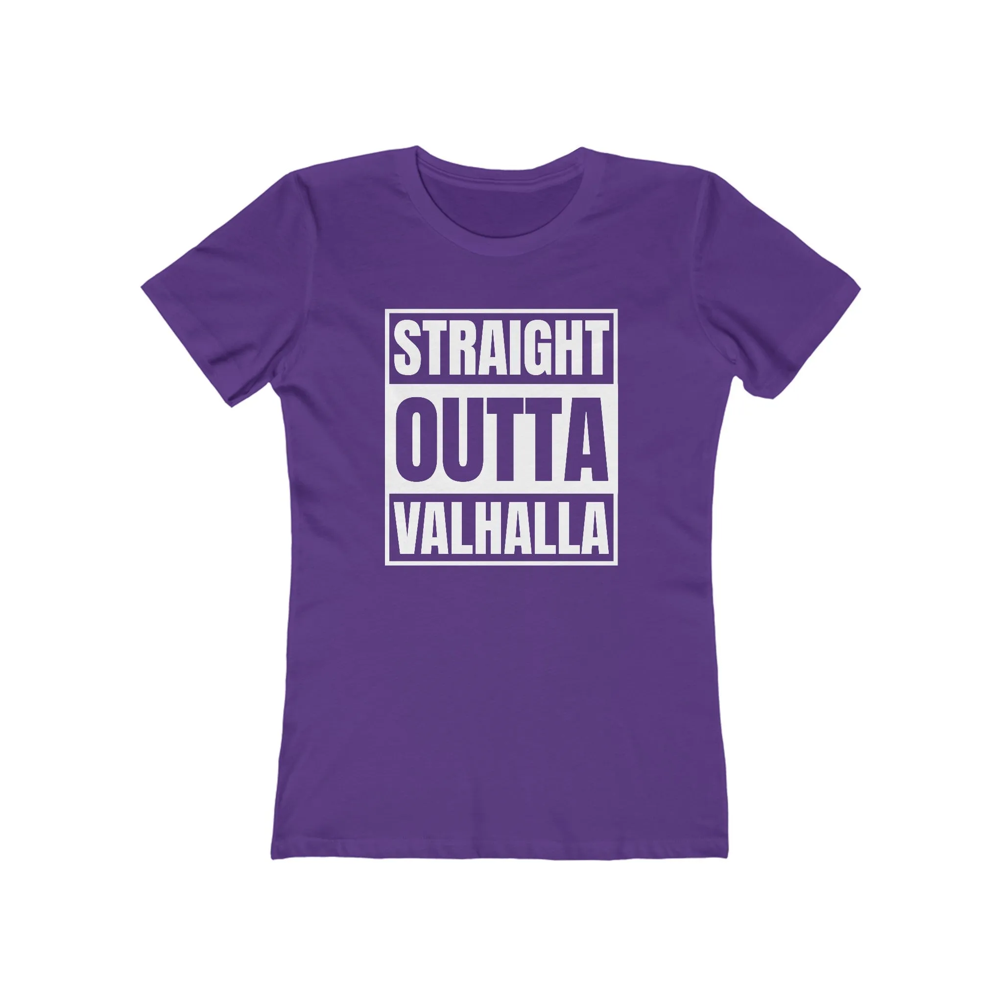 Straight Out Of Valhalla Women's Fit T-Shirt