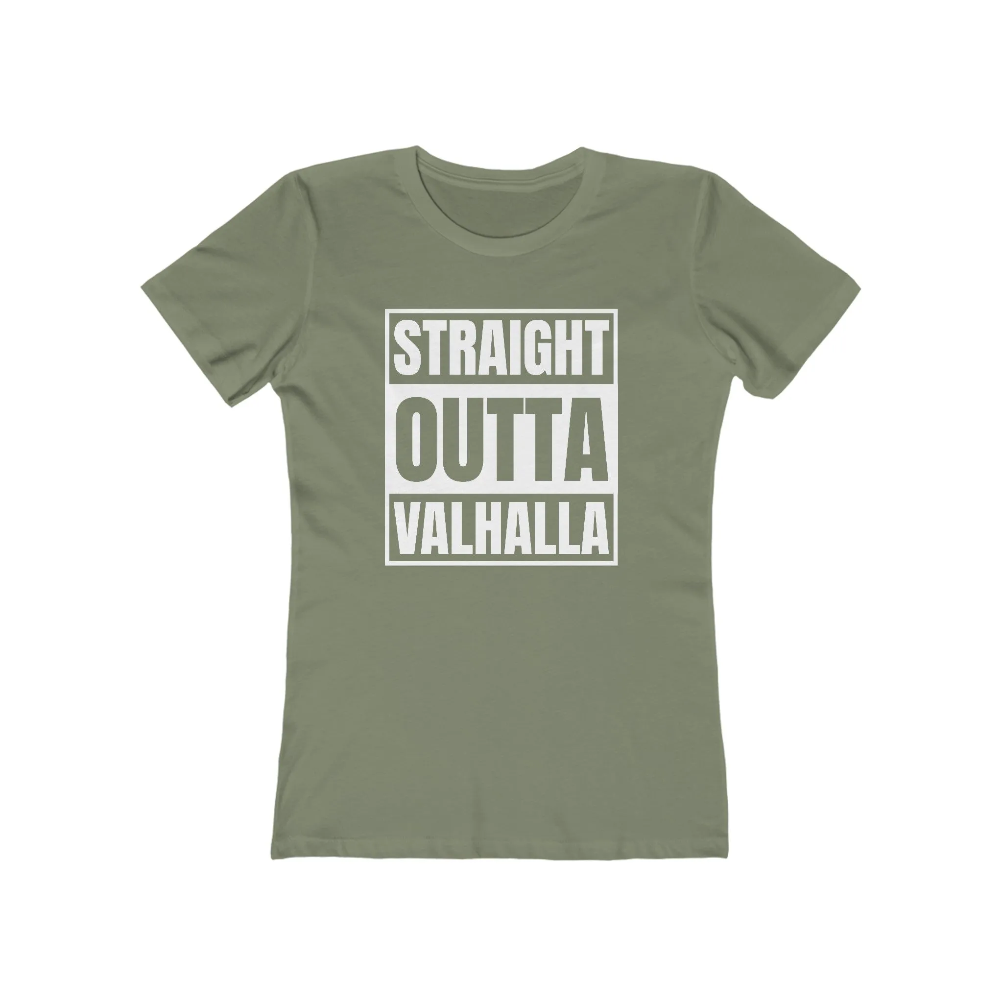 Straight Out Of Valhalla Women's Fit T-Shirt