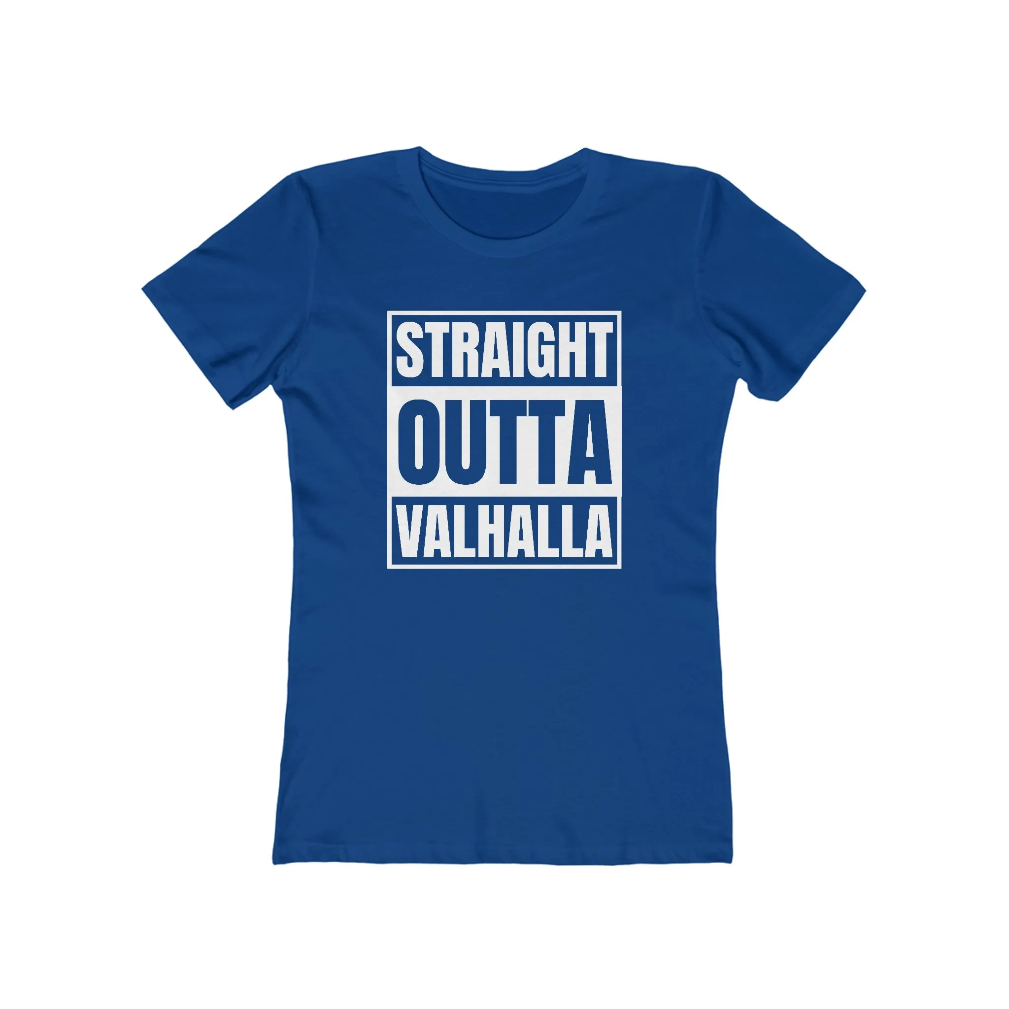 Straight Out Of Valhalla Women's Fit T-Shirt