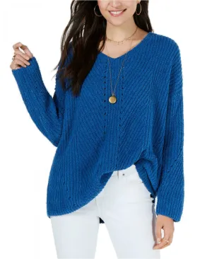 Style & Co. Women's Petite Chenille V-Neck Sweater. 100041816PT