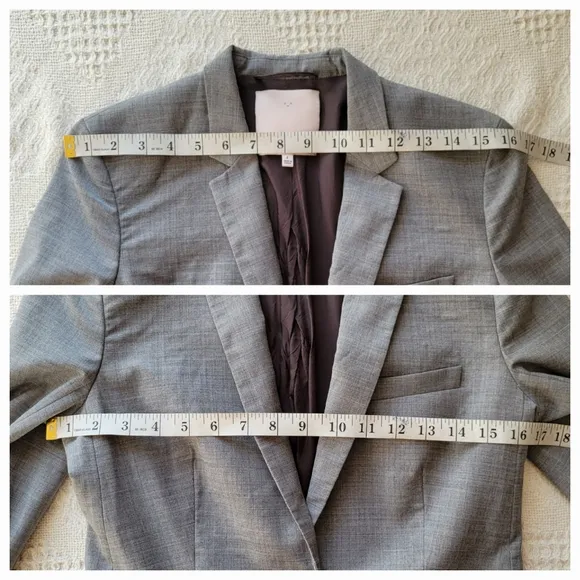 Sunday Best by Aritzia Wool Blend Casual Business Everyday Button-up Blazer