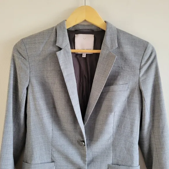 Sunday Best by Aritzia Wool Blend Casual Business Everyday Button-up Blazer