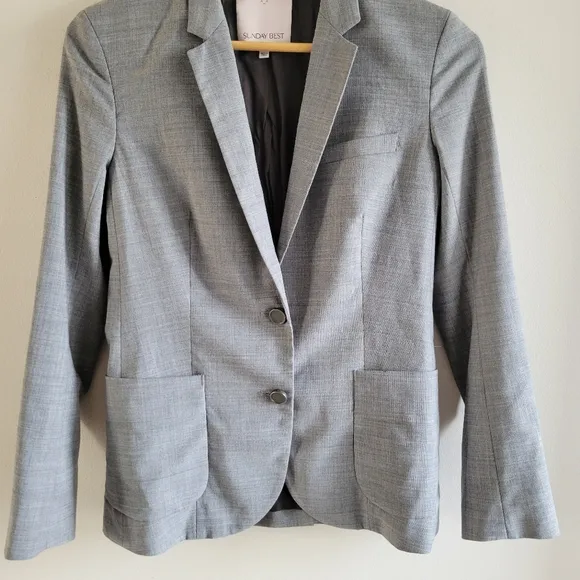 Sunday Best by Aritzia Wool Blend Casual Business Everyday Button-up Blazer